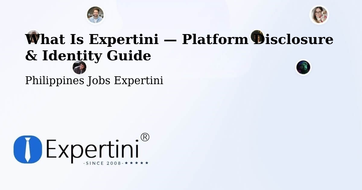 What Is Expertini — Platform Disclosure & Identity Guide – Gitagum
